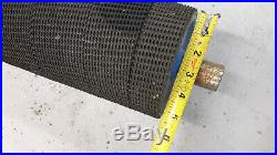 MTC belt Conveyor Drive Pulley 5 x 26 Drum Rubber Lagging roller crowned roll