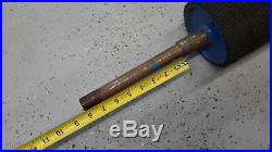 MTC belt Conveyor Drive Pulley 5 x 26 Drum Rubber Lagging roller crowned roll