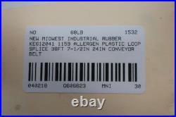 Midwest Industrial Rubber Ke612041 Conveyor Belt 24in X 36-5/8in
