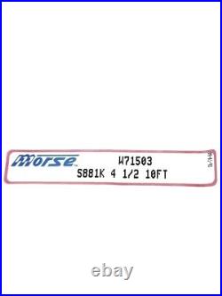 Morse S881K 4 1/2 10FT Regina FliteTop Conveyor Belt