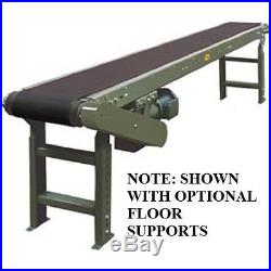 NEW! 16'L Slider Bed Conveyor 115V/1PH, 12W Belt