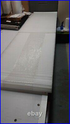 NEW 30x 25' Intralox 900 Series Natural Acetal Flat Top Conveyor Belt 288 rows