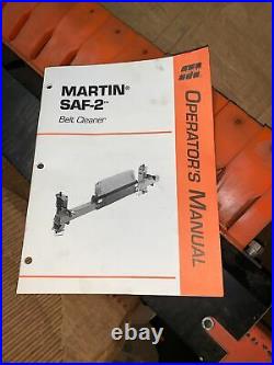 NEW Old Stock MARTIN SAF-2 CONVEYOR BELT CLEANER
