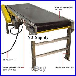 NEW! Powered 12W x 30'L Belt Conveyor without Side Rails