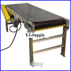 NEW! Powered 12W x 50'L Belt Conveyor without Side Rails