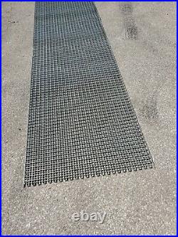 NEW (S3) Carbon Steel Clinched Selvage Conveyor Belting 30 wide x 138 lg