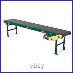 NEW! Slider Bed Belt Conveyor, 6 ft L, 34 1/2 in W, 435 lb Load Capacity