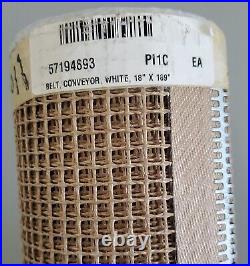 NEW Transply 18 x 189 1 Mesh Belt with Cloth Sewn and Sealed Film? Bullnos