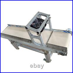New Arrival TECHTONGDA 110V 5911.8 Heat Resistant White Canvas Belt Conveyor