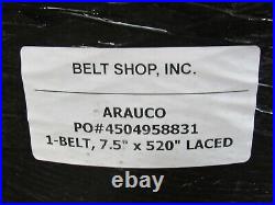 New Belt Shop Inc Conveyor Belt 7.5w 520l 7.5x520