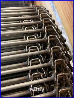 New Cambridge Cam-Grid Stainless Steel Conveyer Belt T304-34-008 90 Feet