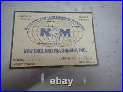 New England Stainless Steel Incline Cleated Belt Conveyor 34 Inches Wide