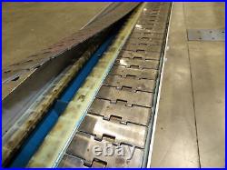 New London Engineering 10x 12' 6 Stainless Tabletop Double Belt Conveyor 32FPM