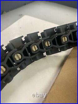 New No Box Flexlink Black Conveyor Belt / Chain Top 1-3/4 Wide 1.75 X 27 Long