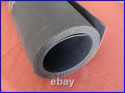 New Old Stock Habasit Conveyor Belt Black Woven Coated Fabric 36 X 120 X 1/8