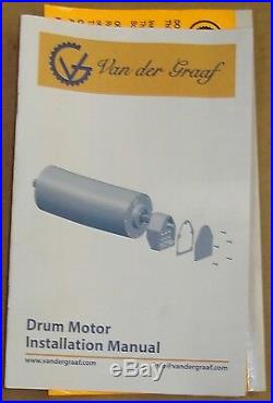 New Van Der Graaf Drum Motor for Conveyor Belt Systems 11930MO