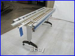 Opzional Slat Belt Conveyor, 8 to 16 adjustable width x 6' 6 long