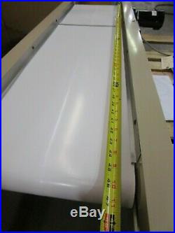 Plastic Process Pc-124vs 52x16 Variable Speed Belt Conveyor 120v 280fpm Max