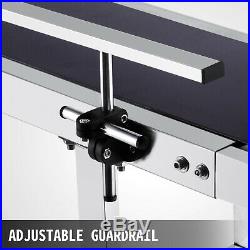 Power Slider Bed PVC Belt Conveyor Guardrail 59'X 7.8'' Spraying Carving On Sale