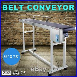 Power Slider Bed PVC Belt Conveyor Stainless Steel Conveying Anti-Static New