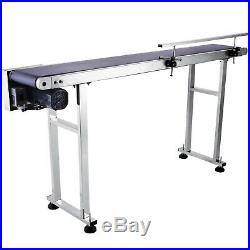 Power Slider Bed PVC Belt Electric Conveyor Stainless Steel Auto Anti-Static