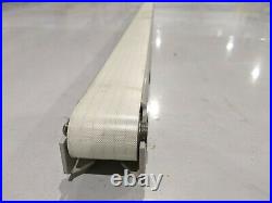 QC Industries IS125 Flat Belt End Drive Conveyor 2 Inch W x 101 L