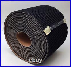 Regional Supply 1396261 Conveyor Belt RT 150 Black 7.5 Wide X 285.7 Long Laced