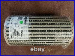 Rexnord 15 Wide Plastic & rubber Tabletop Conveyor Chain / Belt 10 Feet