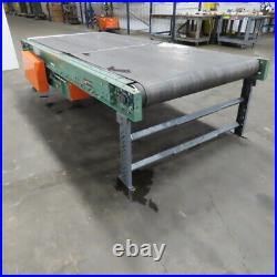 Roach 10' x 48 Wide Slider Bed Belt Conveyor 230/460V 3PH 50FPM (Need New Belt)