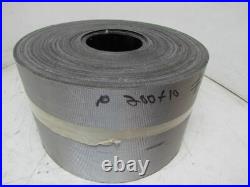 Smooth Top Material Handling Conveyor Belt 10x200' Long. 090 Thick Black PVC