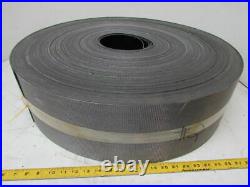 Smooth Top Material Handling Conveyor Belt 7x500' Long. 085Thick Black PVC