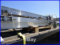 Stainless Steel Conveyor 24 X 10' Variable Speed Belt Tracker Way Cool