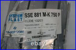 System Plast SSE 881 M-K 750 P Conveyor Belt 10ft X 7.5in
