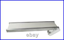 TECHTONGDA 47.2Length 7.8Width Industrial Transport PVC Flat Belt Conveyor