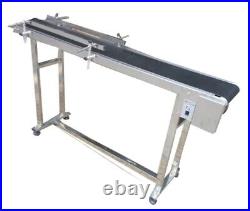 TECHTONGDA 59L 7.8W PVC Flat Conveyor Belt Systemfor Industrial Transport110V