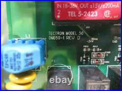 Tectron Model 50 Conveyor Belt Metal Detector System Board DMD50-1 Rev D