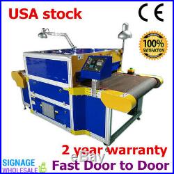 US Stock 7.2ft x 31.5 Belt Conveyor Tunnel Dryer for direct to garment printer