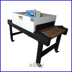 USA 5.9ft x 25.6in Belt Small t shirt Silk Screen Printing Conveyor Tunnel Dryer