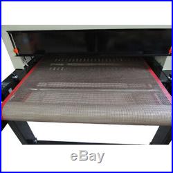 USA 5.9ft x 25.6in Belt Small t shirt Silk Screen Printing Conveyor Tunnel Dryer