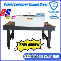 USA Pickup T-shirt Conveyor Tunnel Dryer 25.6x39 Belt 220V SCREENPRINTING DRYER