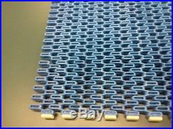 Uni-chain Plastic Modular Conveyor Belt 30Width 25' Length Edge protection NEW