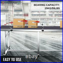 VEVOR Belt Conveyor PVC Conveyor Belt 82''x12'' Industrial Motorized Conveyor