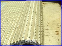 White Conveyor Belting 15 Wide 18' 18 Long Renord Mattop Rubber backing
