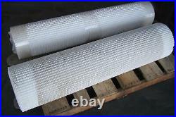 (qty Of 2) White Flat Conveyor Belts (1st) 16' And (2nd) 12' Both X42wide