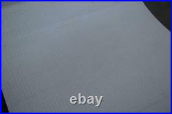(qty Of 2) White Flat Conveyor Belts (1st) 16' And (2nd) 12' Both X42wide